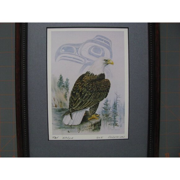 Sue Colemans "The Eagle" Framed Art Print - Picture 9 of 12